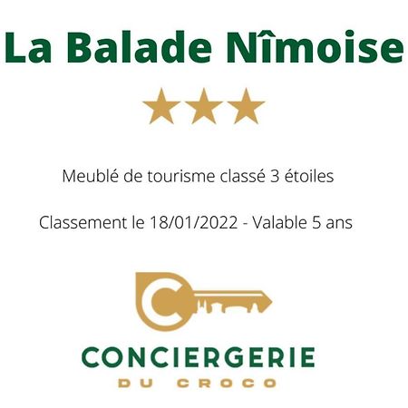 La Balade Nimoise Center Car Park Ac Lägenhet Nîmes Exteriör bild